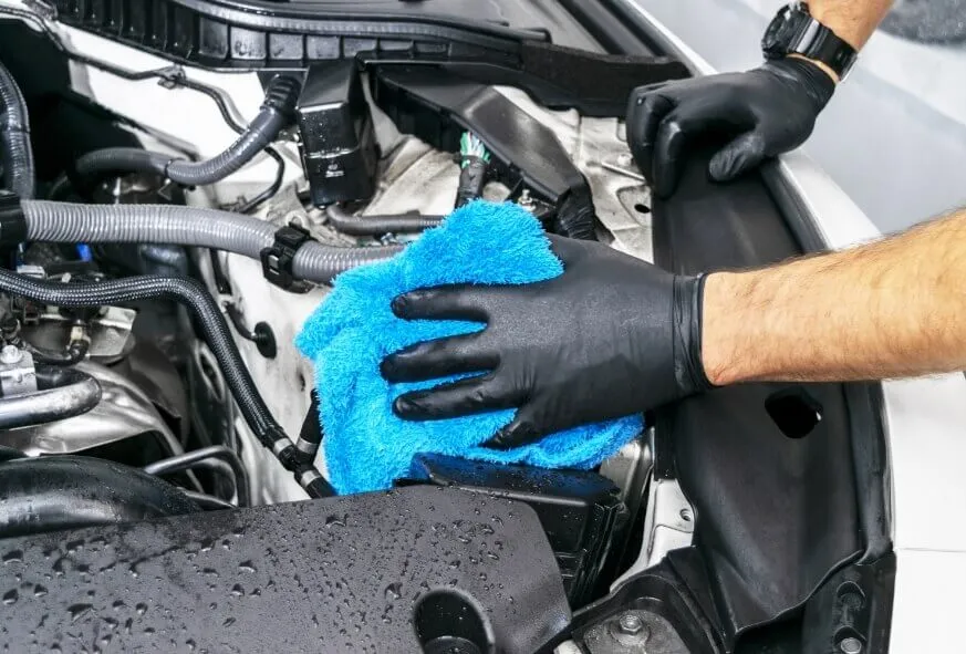 clean your engine safely